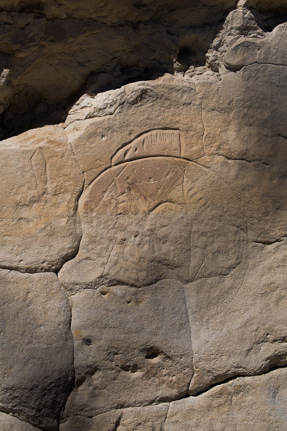 Castle Gardens Native American Rock Art Site Wyoming