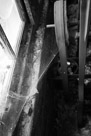 Abandoned. Now only the silk of spiders animate the the silent factory.