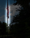 Flag at the Vietnam Memorial