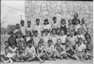 Age 8 years, 10 months, 21 days.
April 9,  1951.
Front row - Carlton Pearl, Billie Stockton, Donald Roberts, unknown, unknown, Sam Short, Patrick Higgins, Max Surber, Melinda Mears, Sandra Sue Smith.
Second Row - Ben Ray Lovelace, Cecil Collier, Karen Brace, Sie Rhea Ellis, Mary Jane Chapman, unknown, Donald Kothman, Mike Wheeler, Duck Menzies, unknown.
Third Row - unknown, unknown, unknown, unknown, unknown, unknown, unknown, Orville Wright, Brian Davis, Curtis Leggett.
Teacher - Old Lady Murchinson.