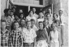 April 22, 1955.
Seventh grade class - Mr. McInnis teacher.
Front row - William 