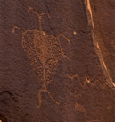 Native American Rock Art - Moab Golf Course